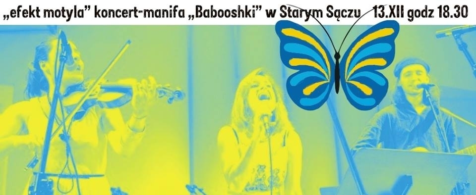 Koncert polsko-ukraińskiego zespołu Babooshki w Starym Sączu