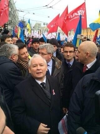 Kaczyński w Kijowie