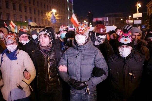 24 stycznia: Akcja preciwko dyktatury na Ukrainie