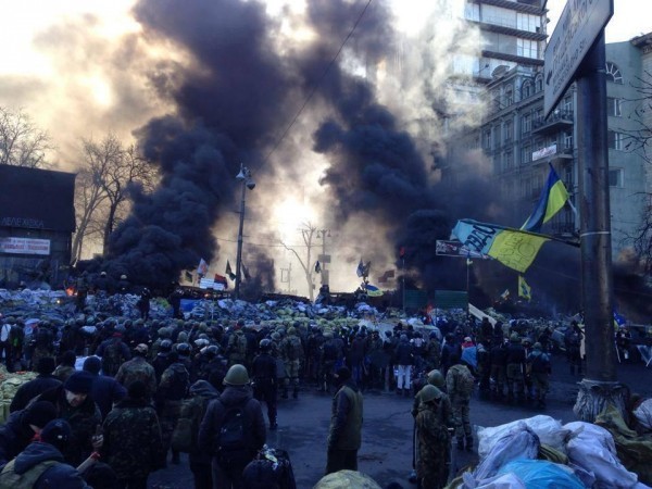 Wojna na ulicach Kijowa