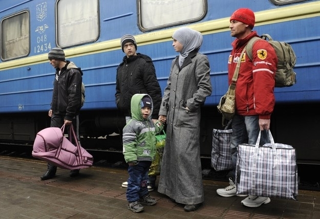 Paczki dla uchodźców z Krymu