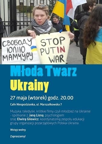 27 maja: Młoda Twarz Ukrainy