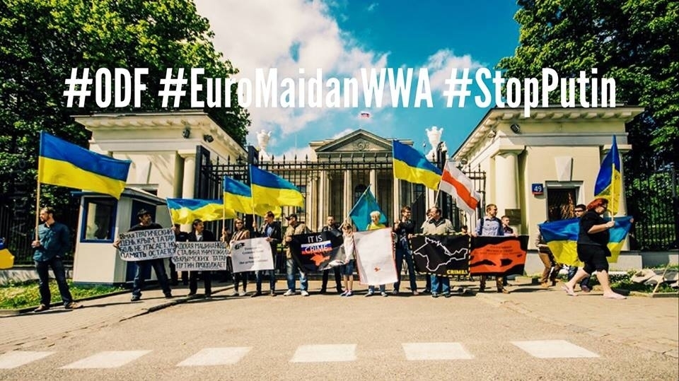 12 czerwca: Manifestacja pod Ambasadą Rosji w Warszawie