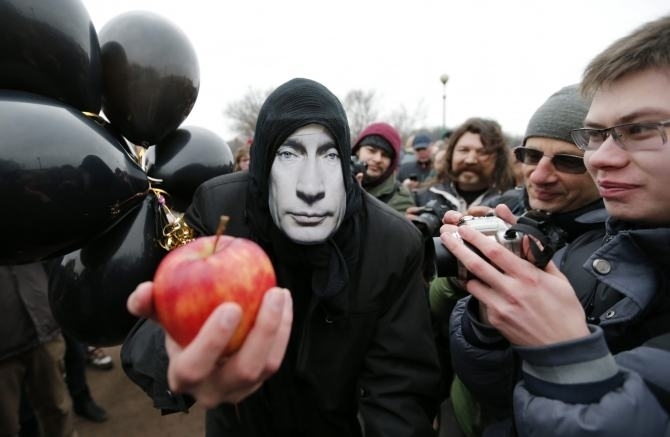 Zjedz jabłko na złość Putinowi