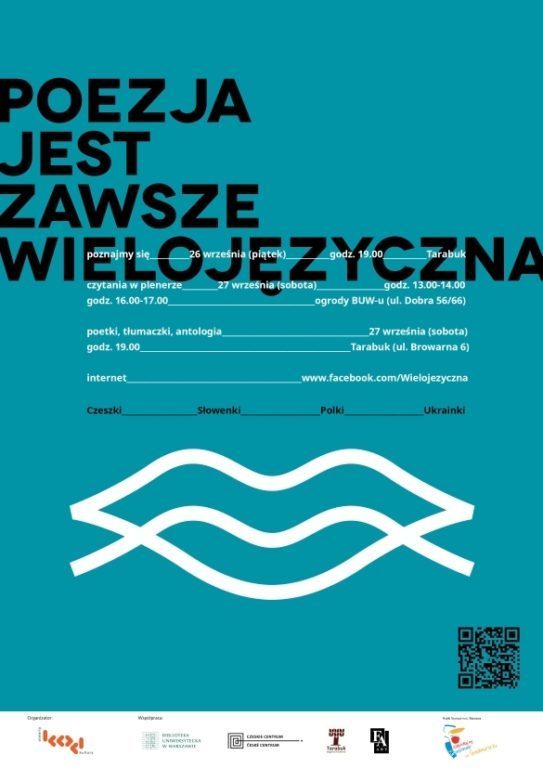 26-27 września: Spotkanie z autorkami i tłumaczkami antologii “Portret kobiecy w odwróconej perspektywie. 12 poetek z Czech, Słowenii i Ukrainy”