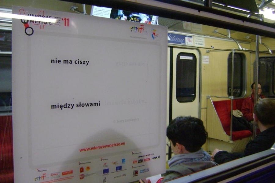 Ukraińska poezja w warszawskim metro