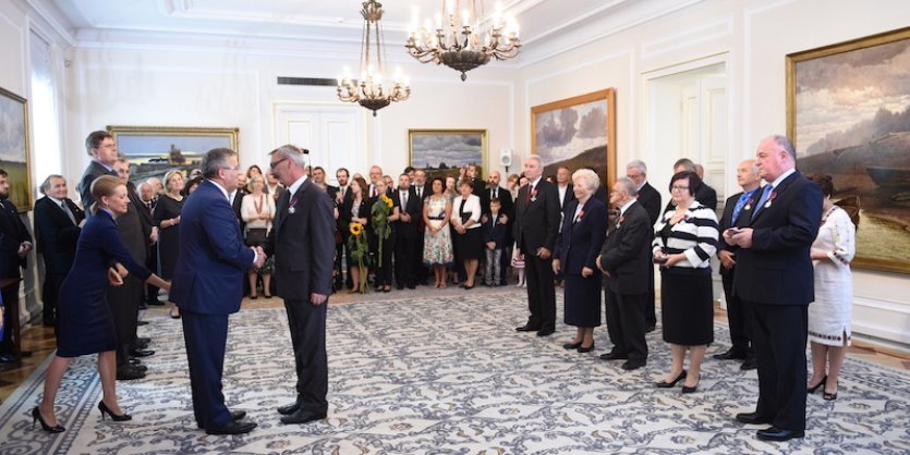 Prezydent Polski wręczył nagrody przedstawicielom mniejszości ukraińskiej