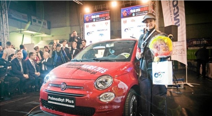 Ukrainka wygrała Fiata 500
