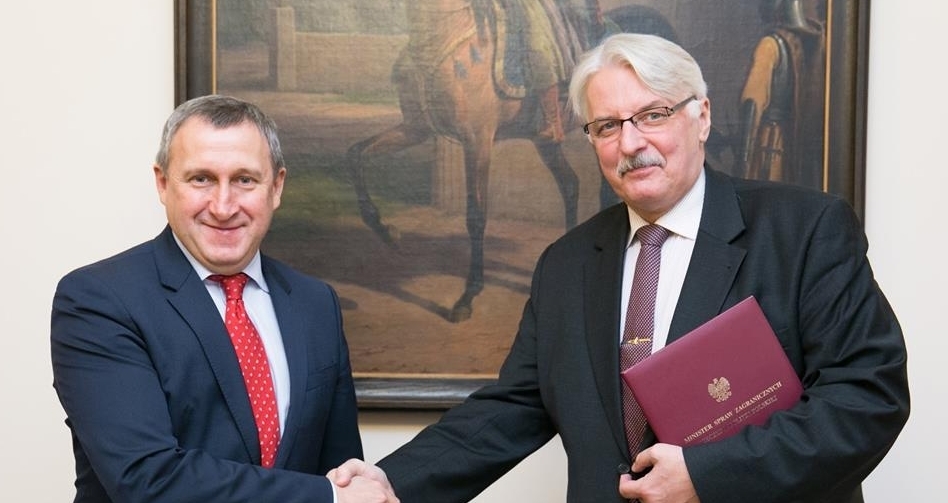 Ministr Spraw Zagranicznych RP spotkał się z Ambasadorem Ukrainy w Polsce