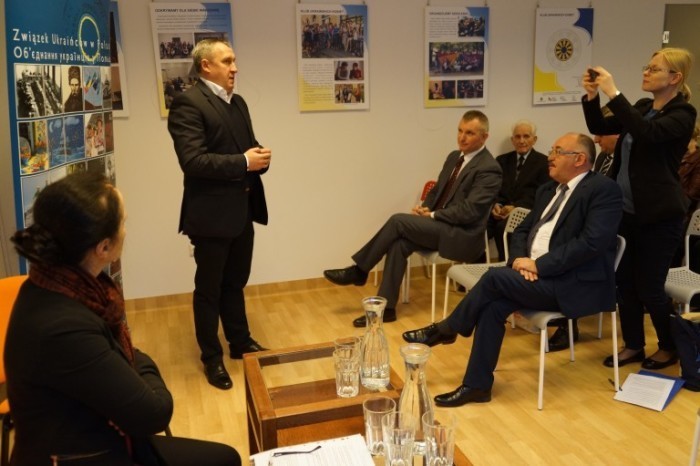 Spotkanie OUP w Ukraińskim Domu w Warszawie