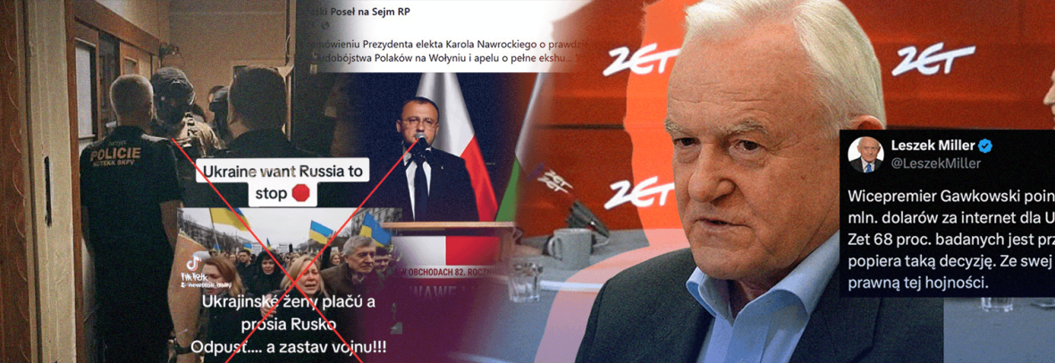 Antyukraińskie manipulacje i fejki w Polsce, Czechach i Słowacji. Biuletyn nr 8.
